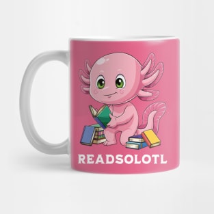 Book Axolotl Mug